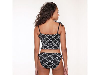 LINGADORE Damen Bikinioberteil Smocked bikini Top Schwarz