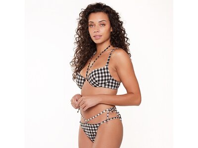 LINGADORE Damen Bikinioberteil Form Bikini Schwarz