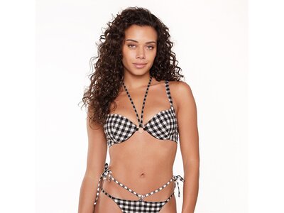 LINGADORE Damen Bikinioberteil Form Bikini Schwarz