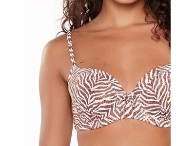 LINGADORE Damen Bikinioberteil Form Bikini Braun