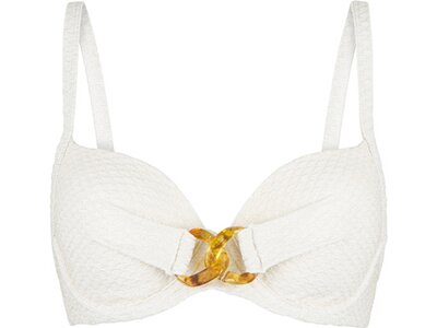 LINGADORE Damen Bikinioberteil Form Bikini Weiß