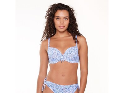 LINGADORE Damen Bikinioberteil Form Bikini Blau