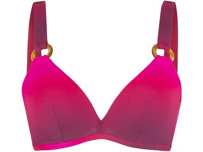 LINGADORE Damen Bikinioberteil Triangel Bikini Rot