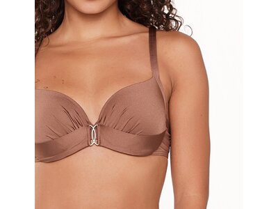 LINGADORE Damen Bikinioberteil Form Bikini Braun