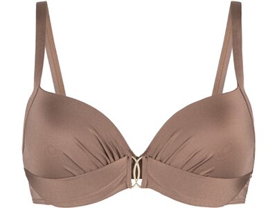 LINGADORE Damen Bikinioberteil Form Bikini Braun