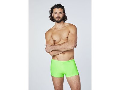 CHIEMSEE Boxer-Badehose einfarbig Grün