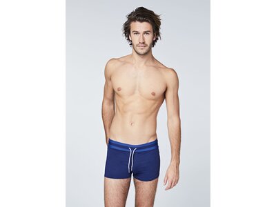 CHIEMSEE Boxer-Badehose mit abgesetzem Bund Blau