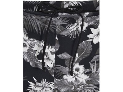 CHIEMSEE Boxer-Badehose gemustert Schwarz