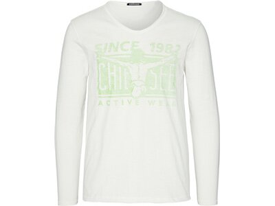 CHIEMSEE Longsleeve aus reiner Baumwolle Pink