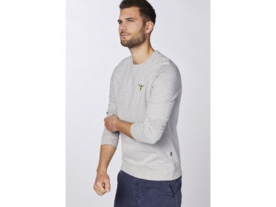 CHIEMSEE Sweatshirt im coolen Retro Design Grau