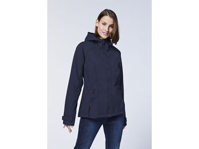 CHIEMSEE Funktionsjacke aus leichtem Softshellmaterial Blau