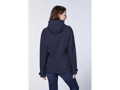 CHIEMSEE Funktionsjacke aus leichtem Softshellmaterial Blau