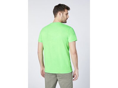 CHIEMSEE T-Shirt aus GOTS-zertifizierter Bio-Baumwolle Grün