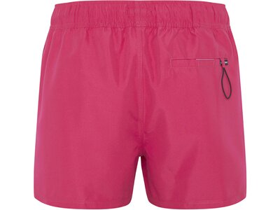 CHIEMSEE Badehose mit CHIEMSEE Print am linken Bein Pink