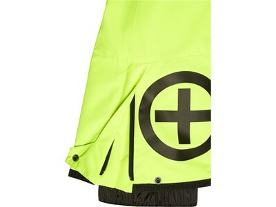 CHIEMSEE Skihose mit PlusMinus Print am Bein Grün