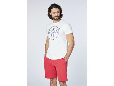 CHIEMSEE T-Shirt mit changierendem CHIEMSEE Printrint - GOTS zertifiziert Pink