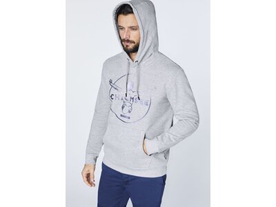 CHIEMSEE Sweatshirt mit Kapuze Silber