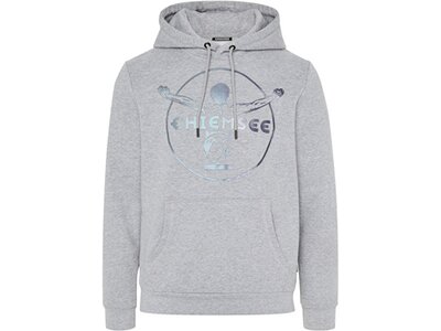 CHIEMSEE Sweatshirt mit Kapuze Silber