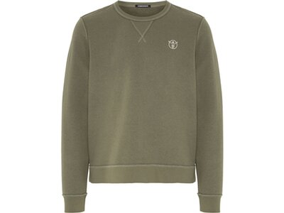 CHIEMSEE Sweatshirt in klassischer Passform Braun