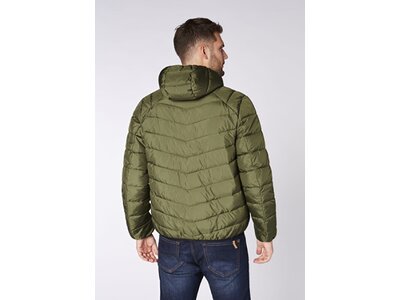 CHIEMSEE Jacke mit leicht glänzender Optik Braun