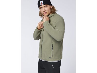 CHIEMSEE Herren Unterjacke Fleecejacke Grau