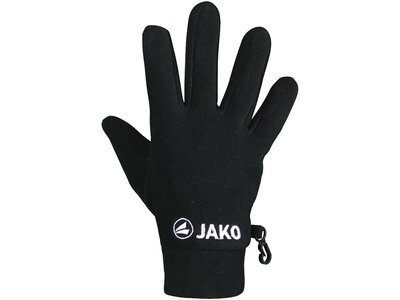 JAKO Unisex Fleecehandschuhe Schwarz
