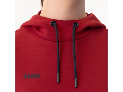 JAKO Damen Kapuzensweat Premium Basics Rot