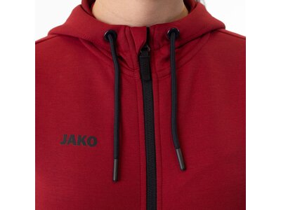 JAKO Damen Kapuzenjacke Premium Basics Rot