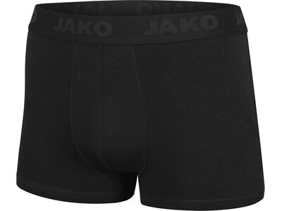 JAKO Herren Boxershort Premium 2er Pack Schwarz