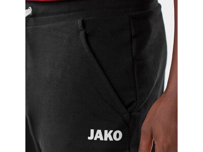 JAKO Herren Jogginghose Base mit Bündchen Schwarz