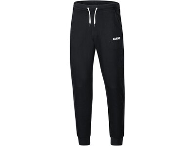 JAKO Herren Jogginghose Base mit Bündchen Schwarz