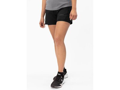 JAKO Damen Tight 2-in-1 Short Power Schwarz