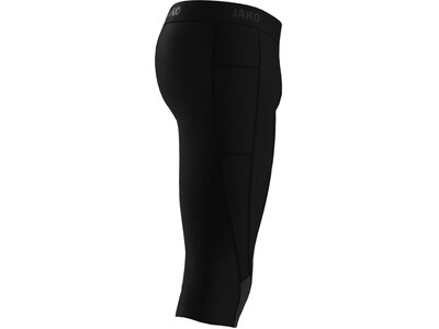 JAKO Herren Tight Capri Tight Power Schwarz