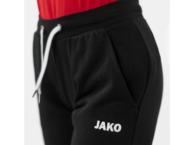 JAKO Damen Sporthose Jogginghose Base mit Bündchen Damen Schwarz