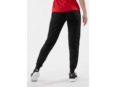 JAKO Damen Sporthose Jogginghose Base mit Bündchen Damen Schwarz