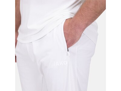JAKO Herren Sporthose Polyesterhose Power Weiß