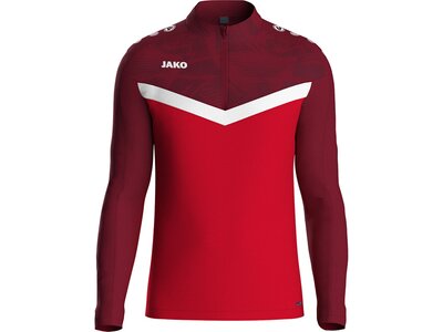 JAKO Kinder Pullover Ziptop Iconic Rot