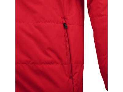 JAKO Herren Jacke Coachjacke Team mit Kapuze Rot