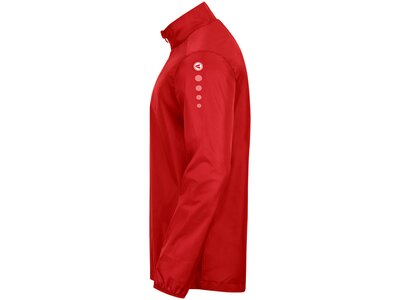 JAKO Herren Regenjacke Rainzip Team Rot