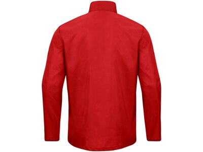 JAKO Herren Regenjacke Rainzip Team Rot