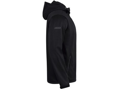 JAKO Herren Jacke Softshelljacke Premium Schwarz
