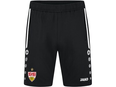 JAKO Herren Fanhose VfB Trainingsshort Allround Schwarz