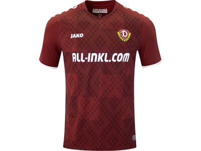 JAKO Herren Fantrikot Dynamo Dresden Trikot Ausweich Rot