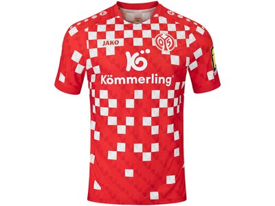 JAKO Herren Fantrikot Mainz 05 Trikot Home Rot