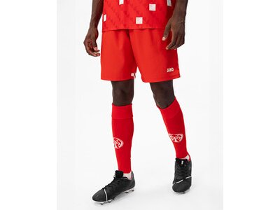 JAKO Herren Fanhose Mainz 05 Short Home Rot