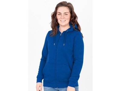 JAKO Damen Funktionsjacke Kapuzenjacke Organic Blau