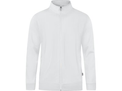 JAKO Herren Funktionsjacke Sweatjacke Doubletex Weiß