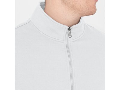 JAKO Herren Funktionsjacke Sweatjacke Doubletex Weiß