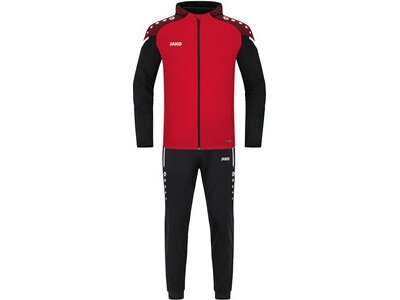 JAKO Kinder Sportanzug Polyester Performance mit Kapuze Schwarz