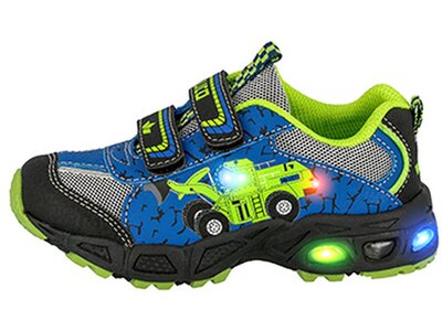 LICO Kinder Freizeitschuhe Loader V Blinky Grün